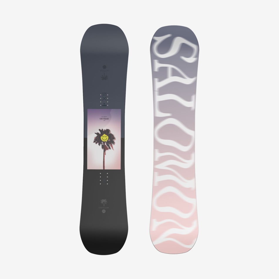 SALOMON スノーボード ブラック/イエロー153cm スノーボード : Salomon japan | 女性のジャケット, Salomon