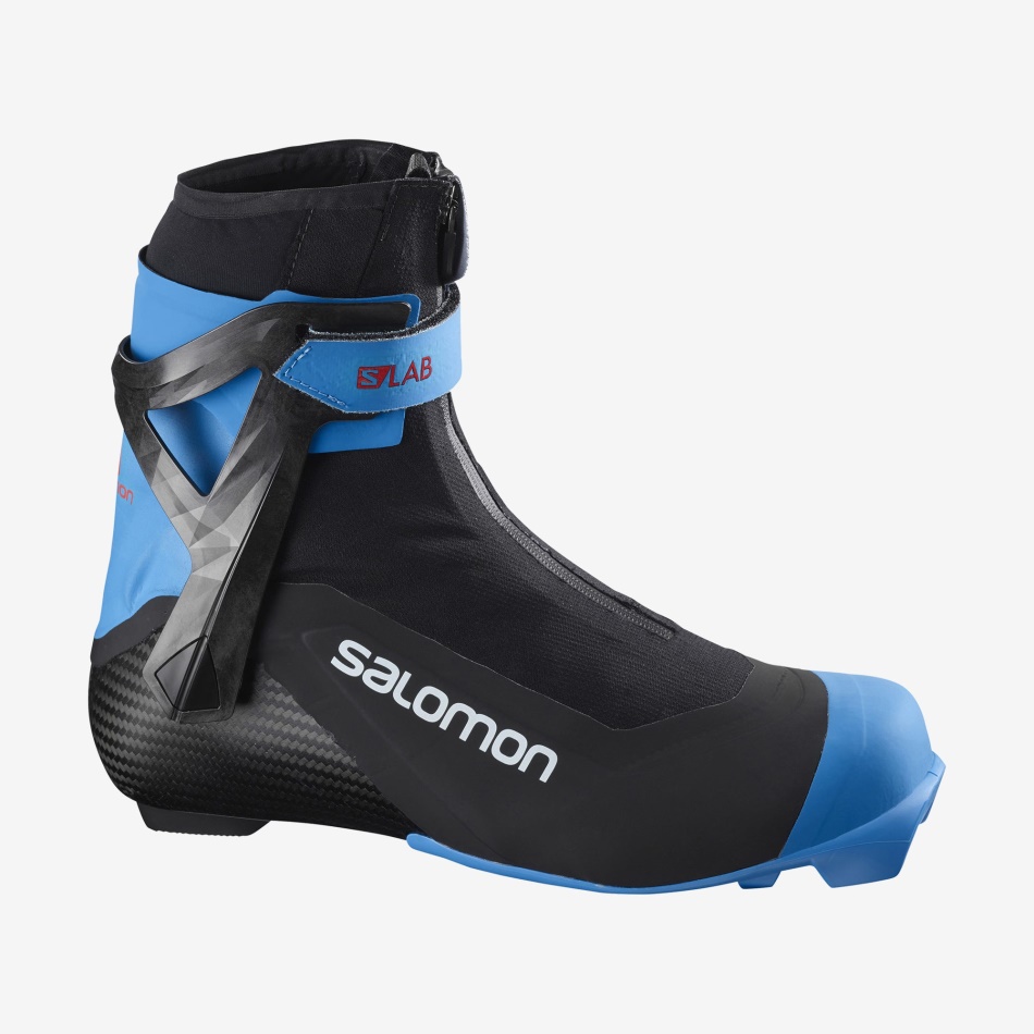 Salomon S/LAB スキー用ブーツ 黒/青 新品未使用 Salomon S/LAB スキー用ブーツ 黒/青 新品未使用 SALOMON S/LAB