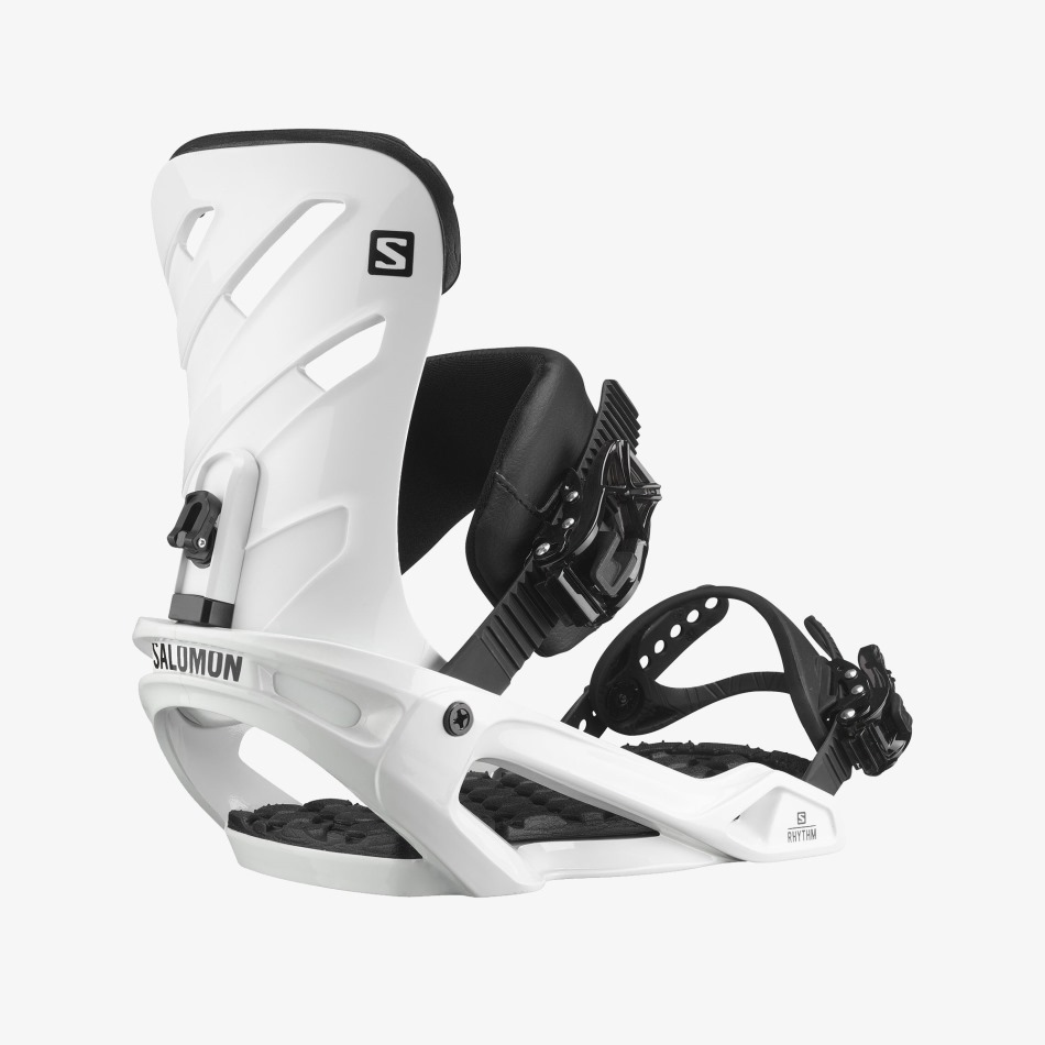 全**様 SALOMON スノーボード ビンディング ホワイト SALOMON サロモン スノーボード バインディング ビンディング