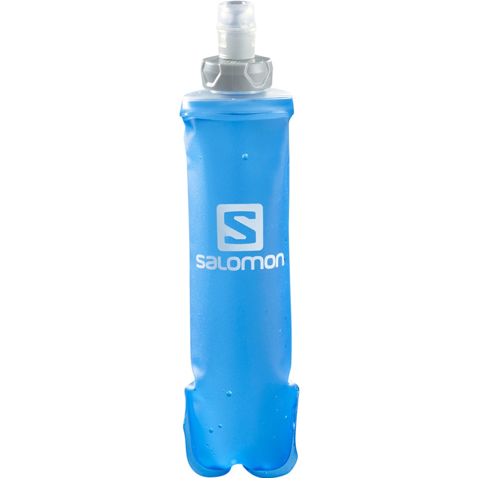 サロモン ソフトフラスク 250ml 8oz Std 28 クリアブルー