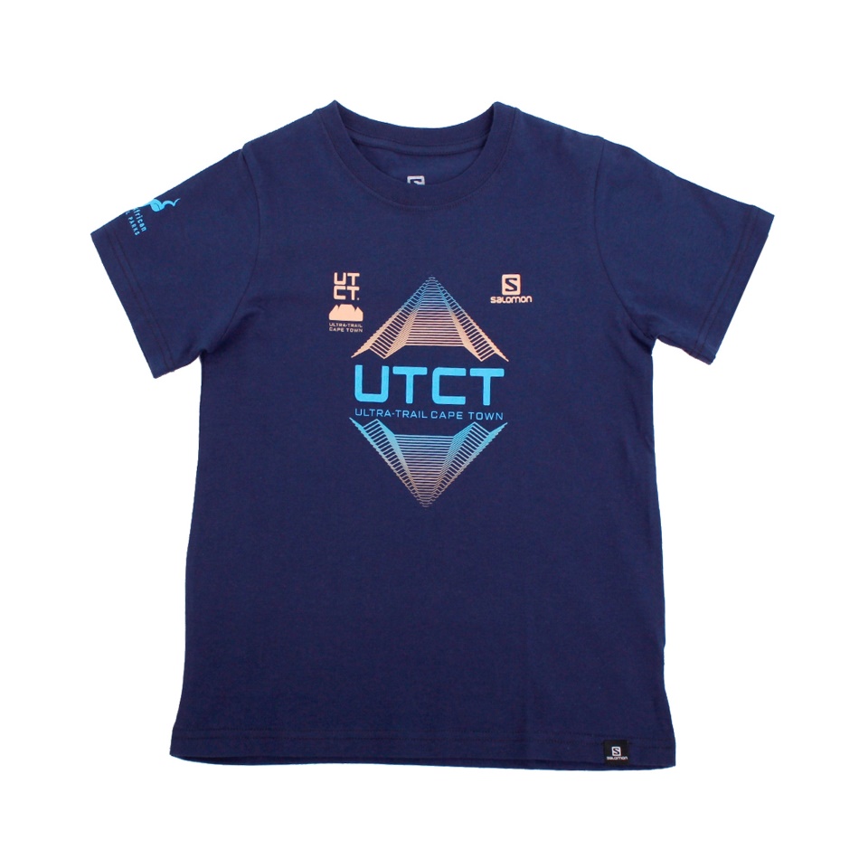 サロモン Utct 2019 ボーイズ Ss ティー 夜空